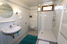 Ferienwohnung Waldmeister Badezimmer