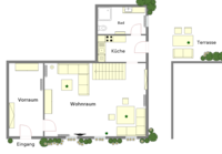 Ferienhaus im Hof Erdgeschoss